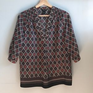 Ann Taylor boho blouse